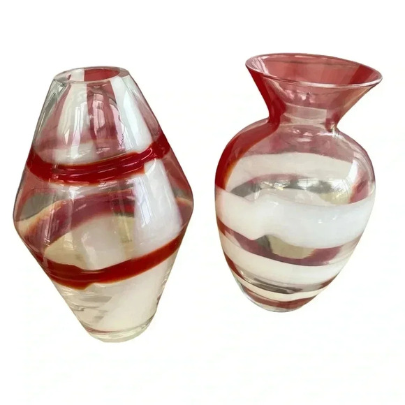 Vintage Guzzini Set Of 4 Small Bud Vases - Picture 3 of 6